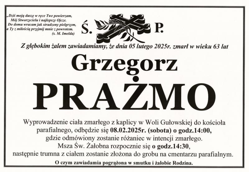 Grzegorz Prażmo
