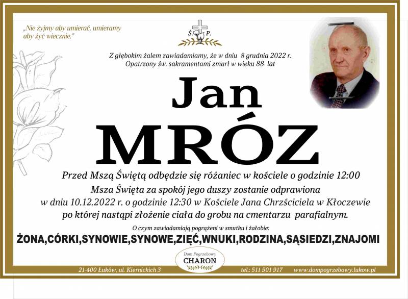 Jan  Mróz