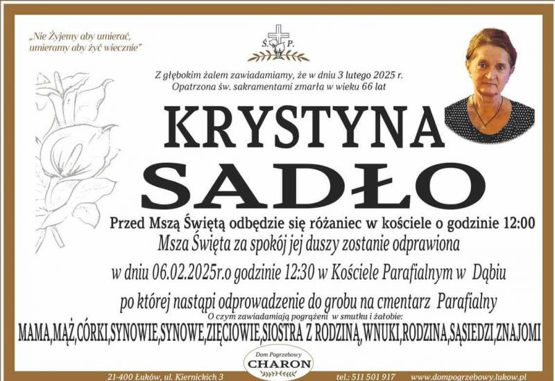 Krystyna Sadło