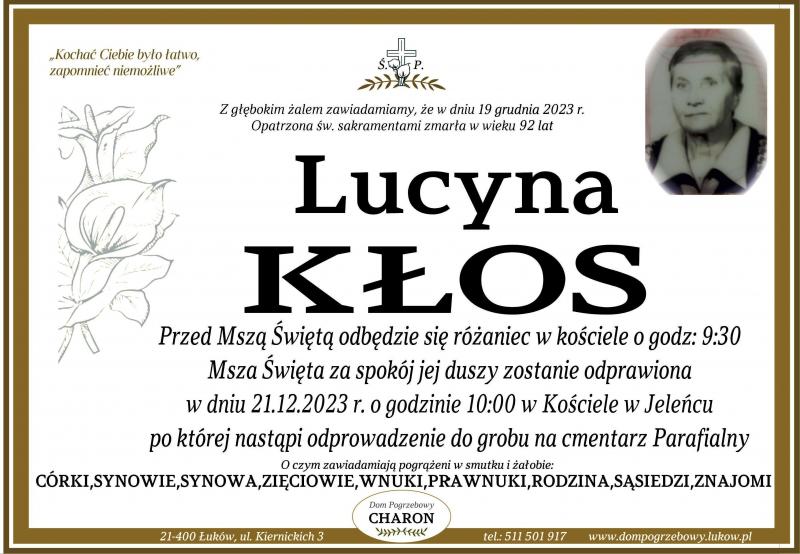 Lucyna  KŁOS