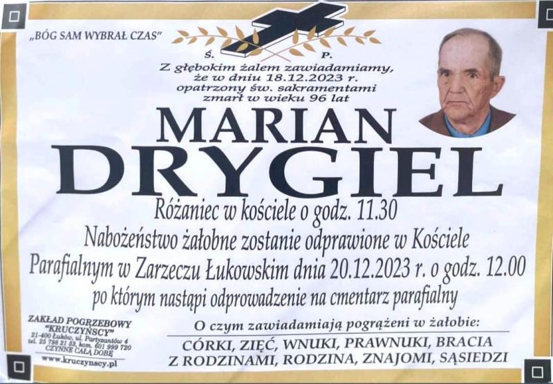 Marian  Drygiel