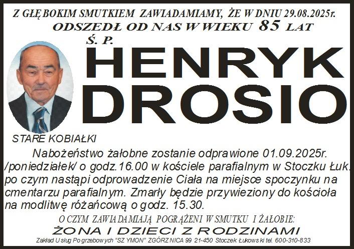 Henryk  Drosio