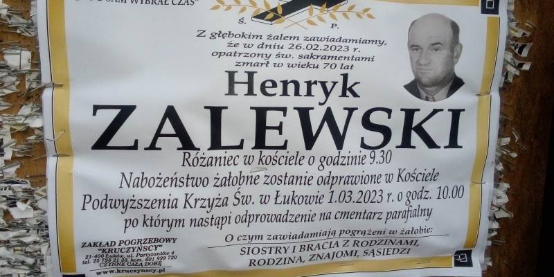Henryk  Zalewski
