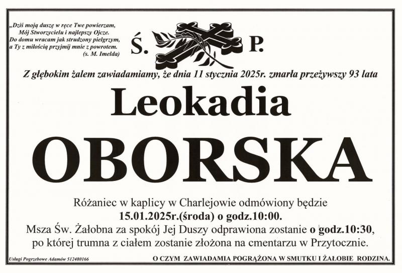 Leokadia Oborska
