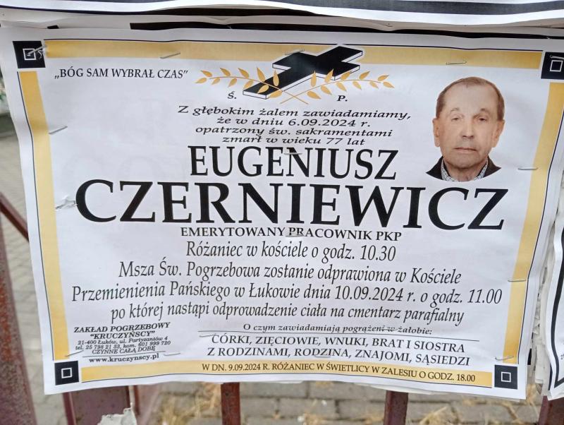 Eugeniusz  Czerniewicz 
