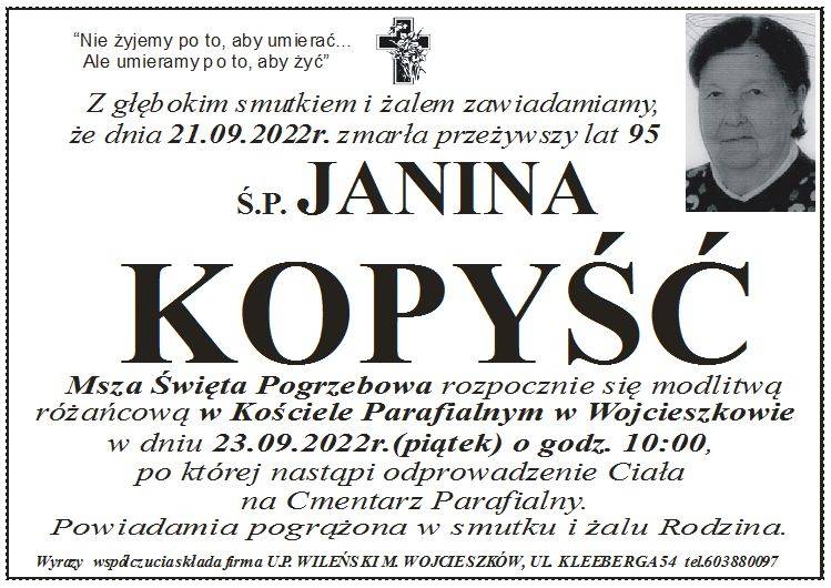 Janina  Kopyść