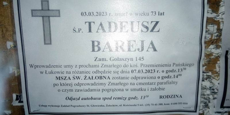 Tadeusz  Bareja