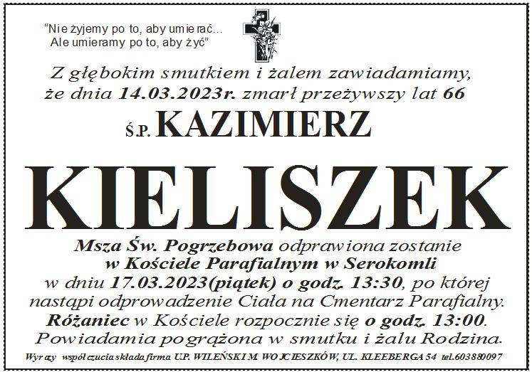 Kazimierz  Kieliszek