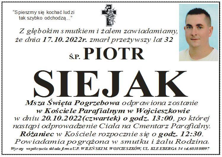 Piotr  Siejak