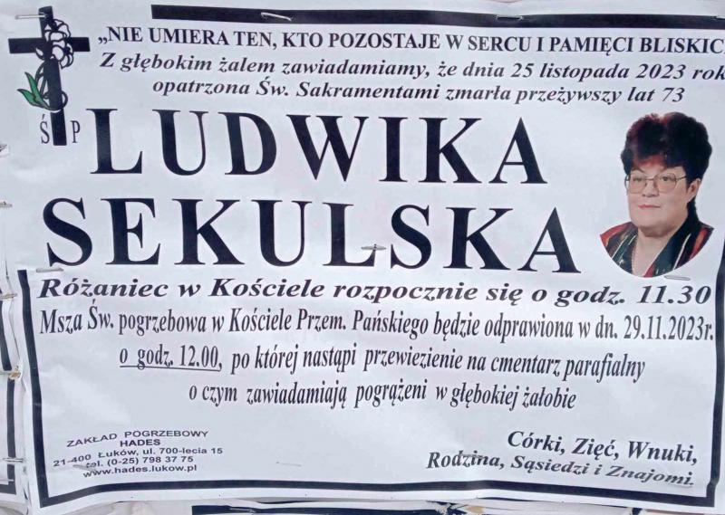Ludwika Sekulska 