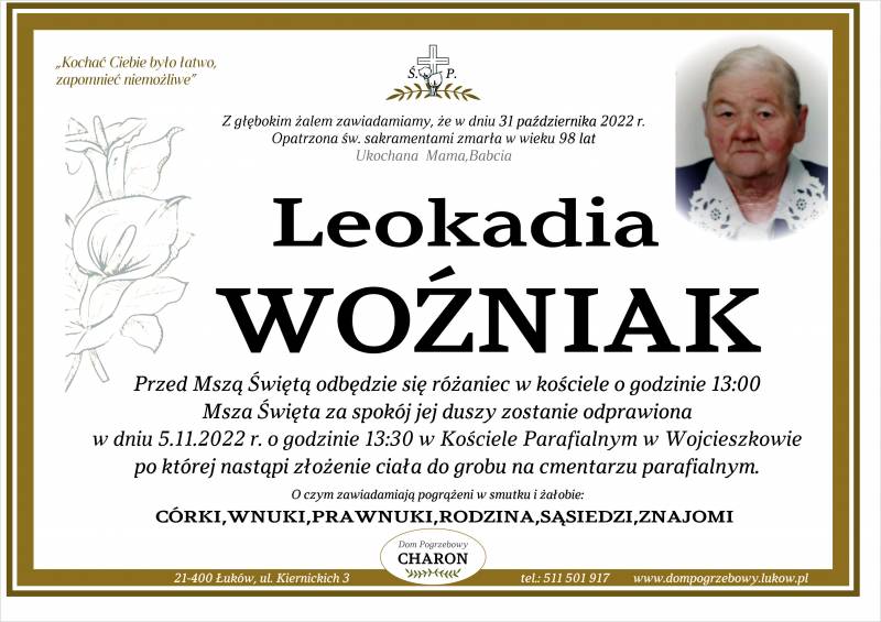 Leokadia Woźniak