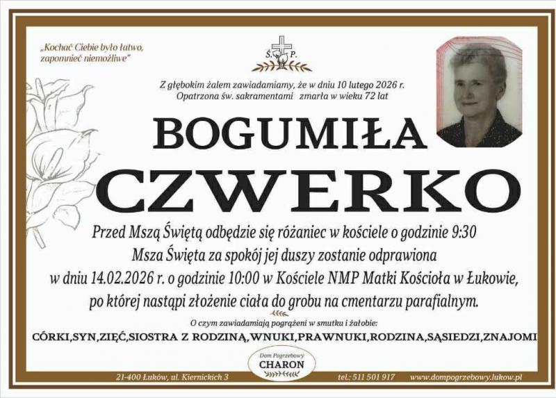 Bogumiła  Czwerko