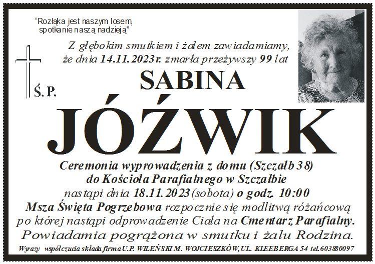Sabina  Józwik