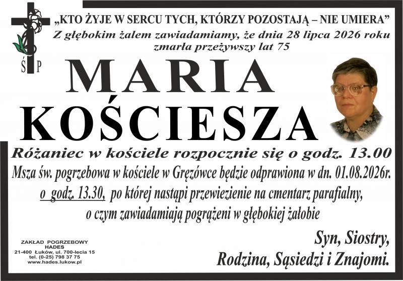 Maria Kościesza 