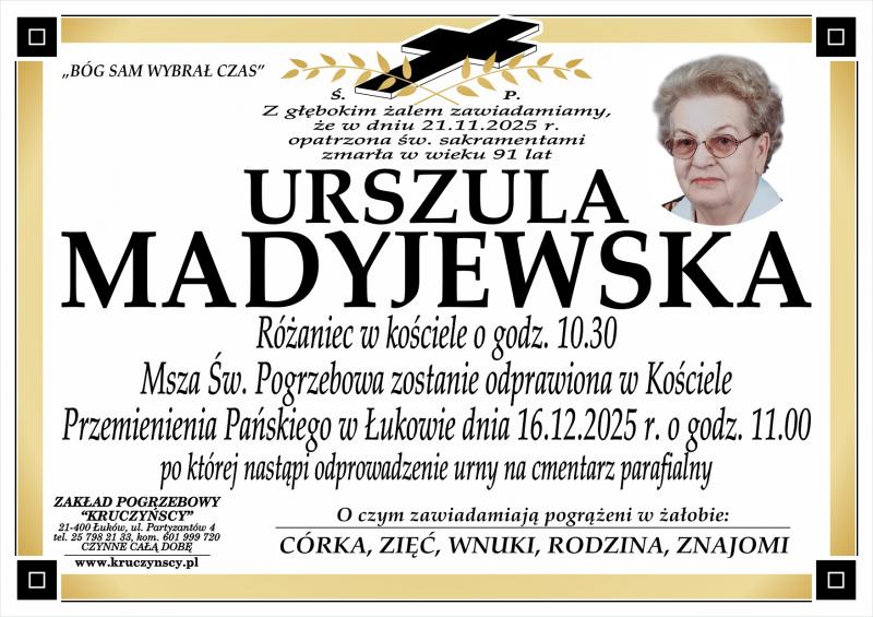 Urszula  Madyjewska 