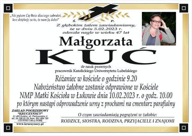 Małgorzata  Kuć