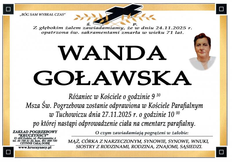 Wanda  Goławska 