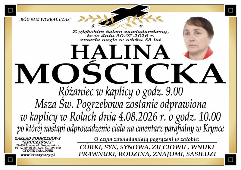 Halina  Mościcka