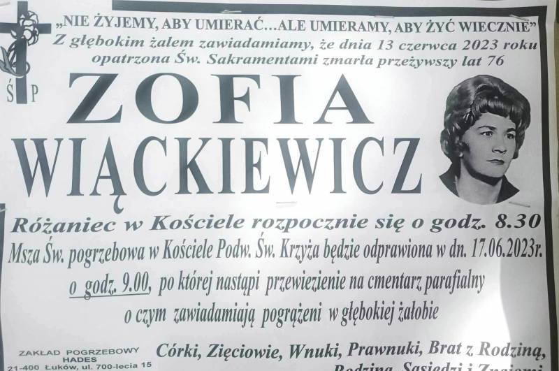 Zofia  Wiąckiewicz