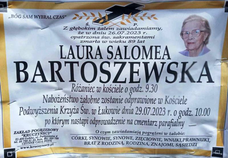 Laura Salomea  Bartoszewska 
