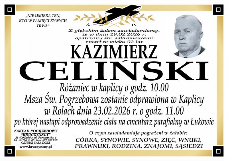 Kazimierz  Celiński 