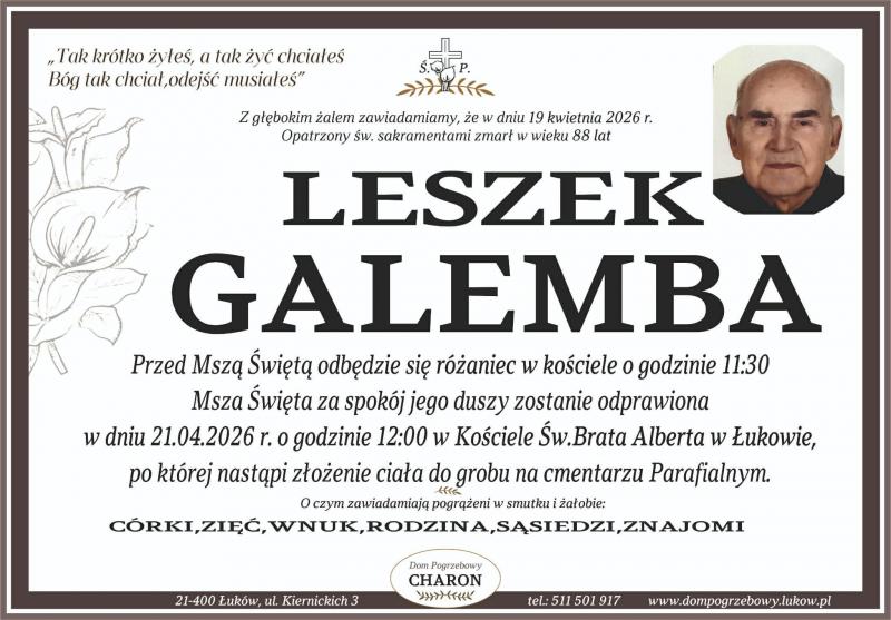 Leszek Galemba