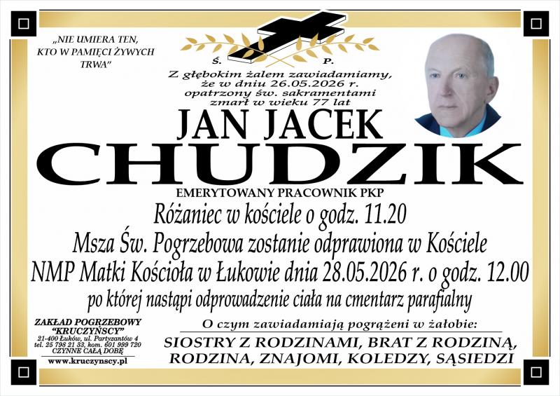 Jan Jacek  Chudzik
