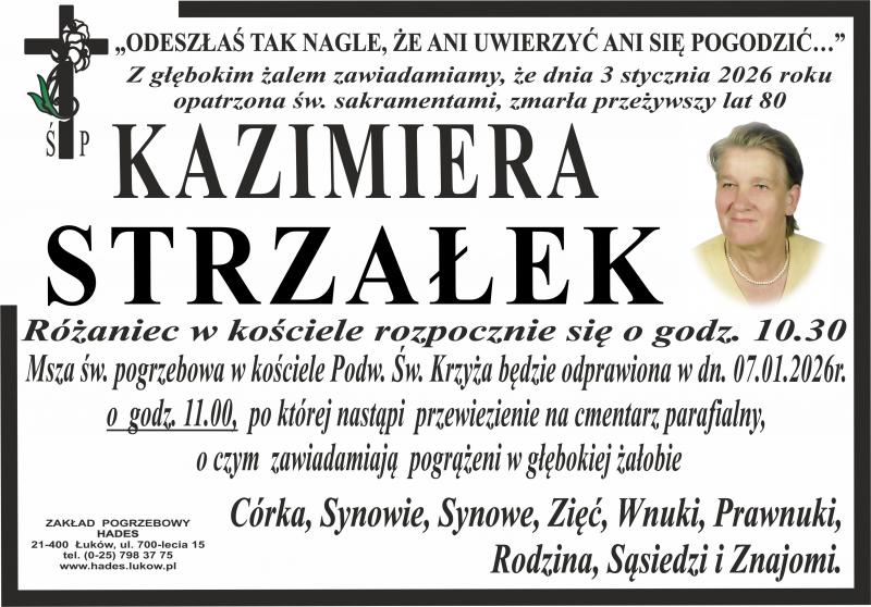 Kazimiera  Strzałek 