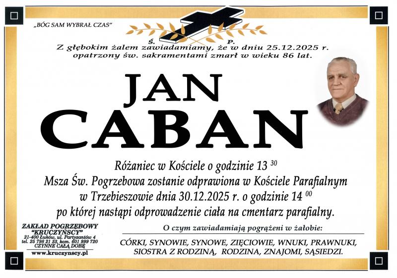 Jan  Caban