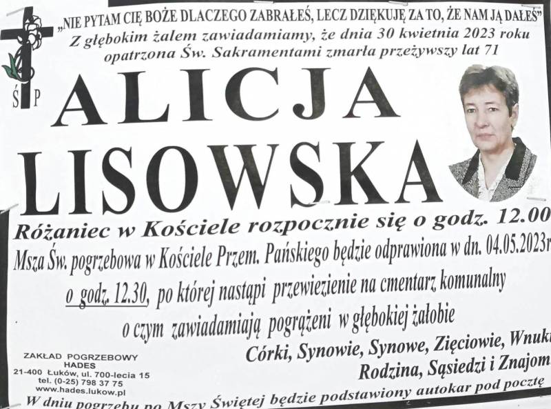 Alicja  Lisowska