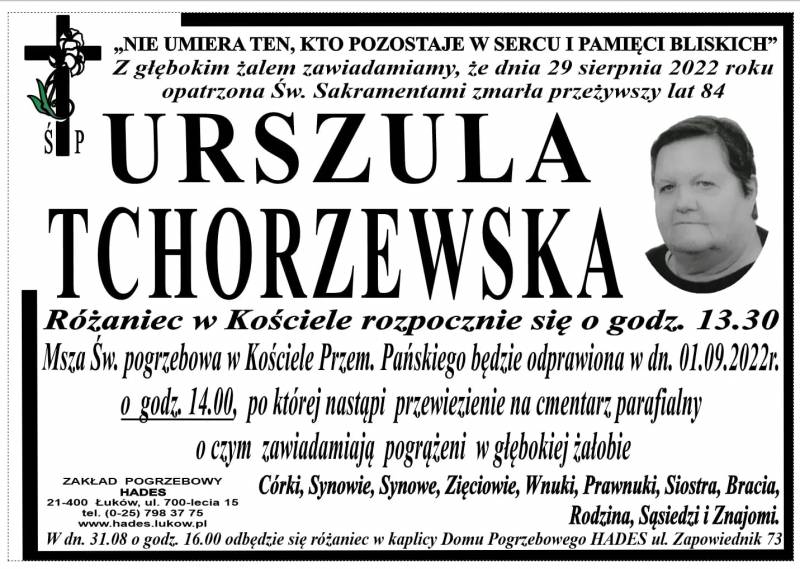 Urszula  Tchorzewska