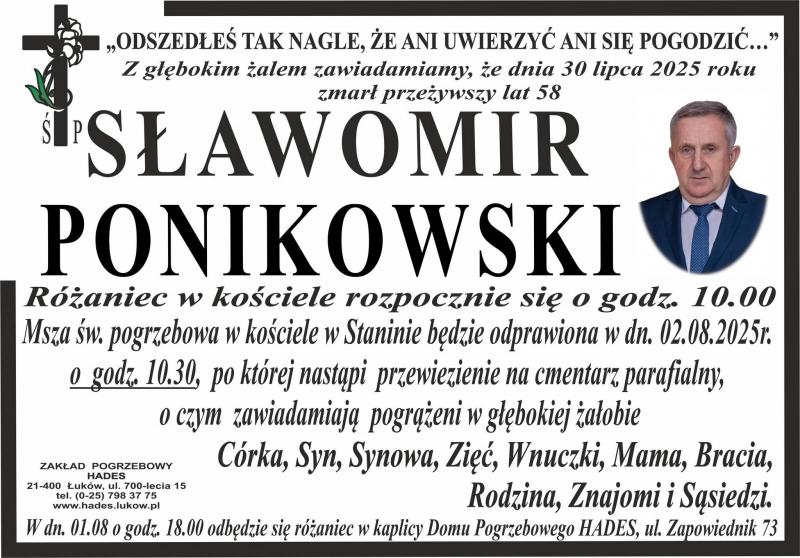 Sławomir  Ponikowski