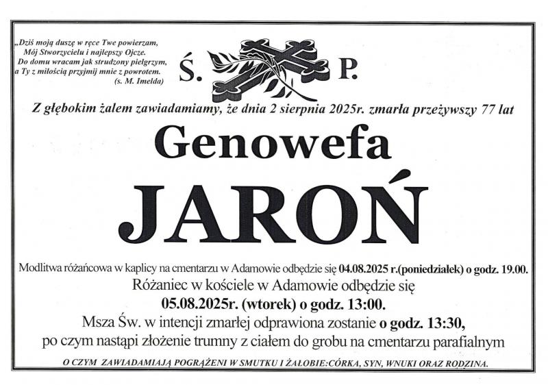 Genowefa Jaroń