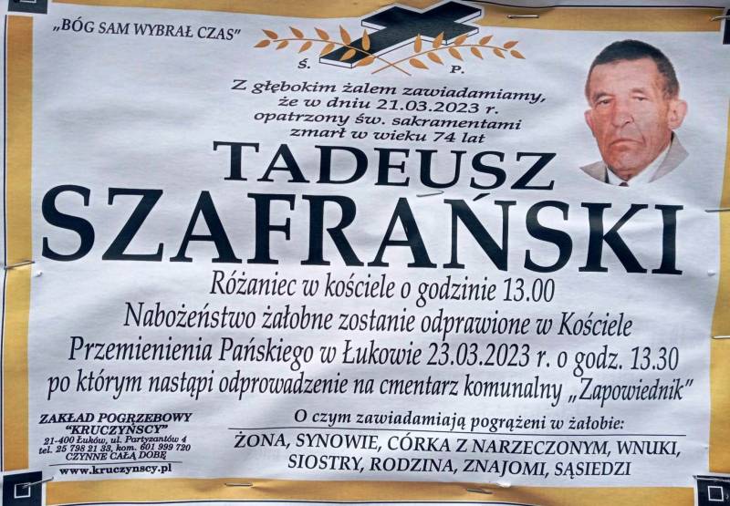 Tadeusz  Szafrański