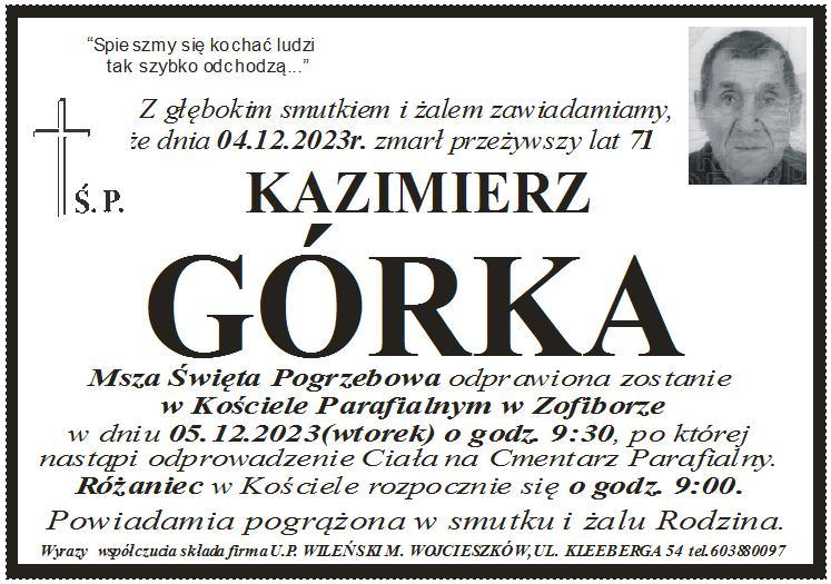 Kazimierz  Górka