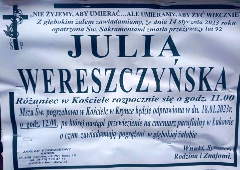 Julia  Wereszczyńska