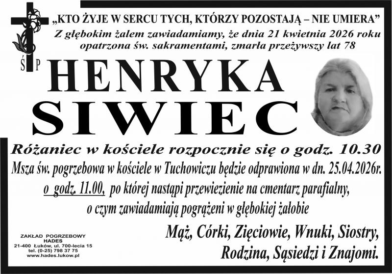 Henryka  Siwiec
