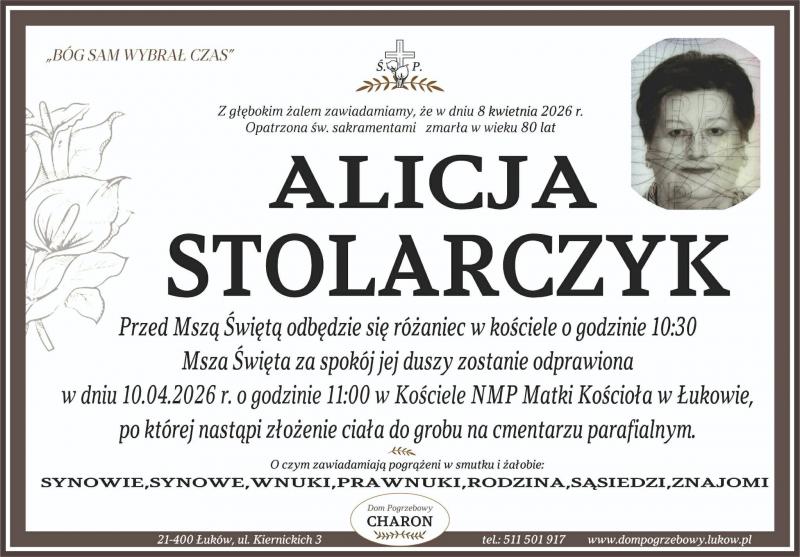 Alicja  Stolarczyk 