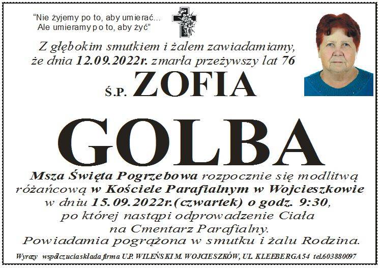 Zofia Golba