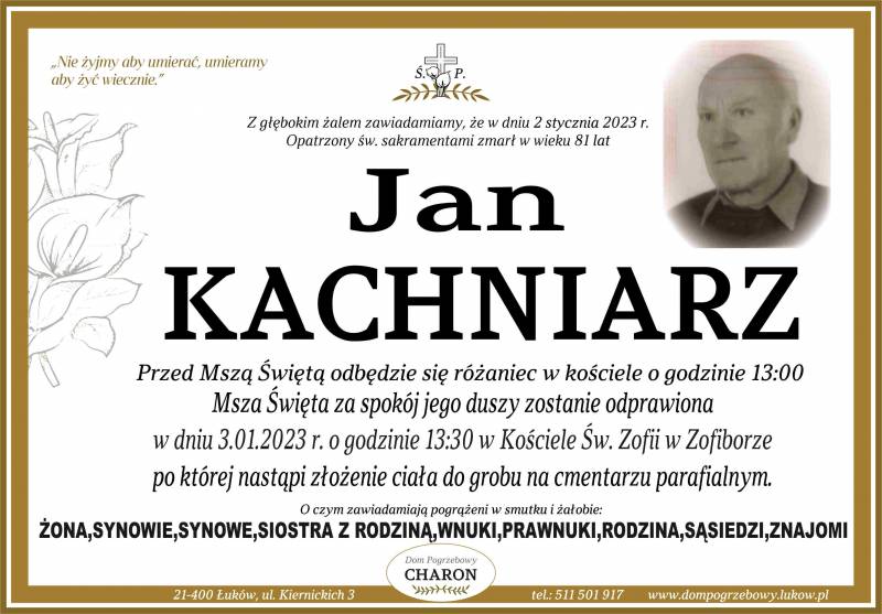 Jan Kachniarz 
