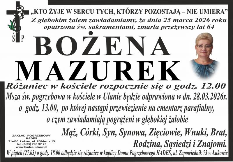 Bożena Mazurek