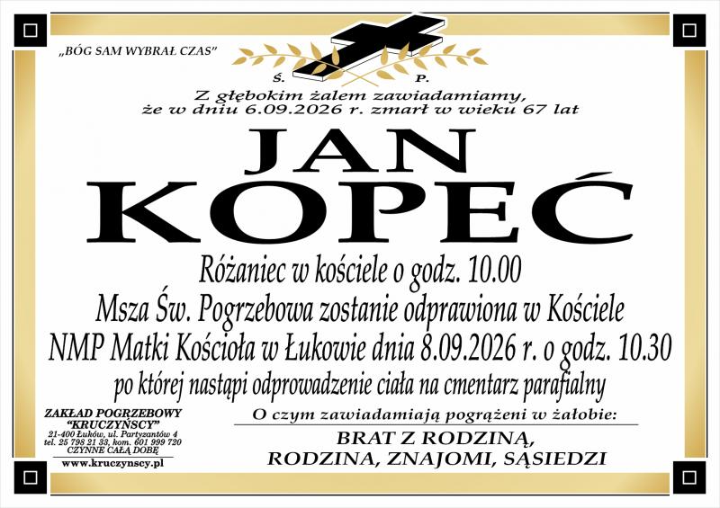 Jan  Kopeć
