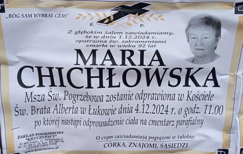 Maria Chichłowska