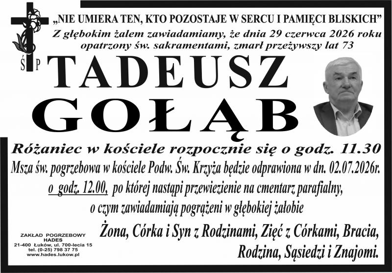 Tadeusz  Gołąb