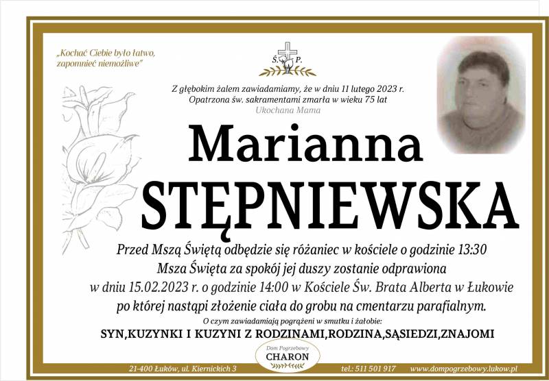 Marianna  Stępniewska