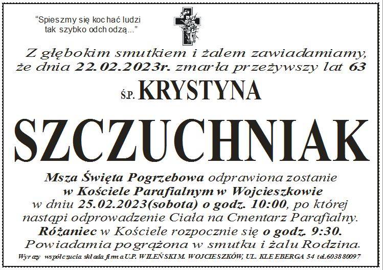 Krystyna  Szczuchniak
