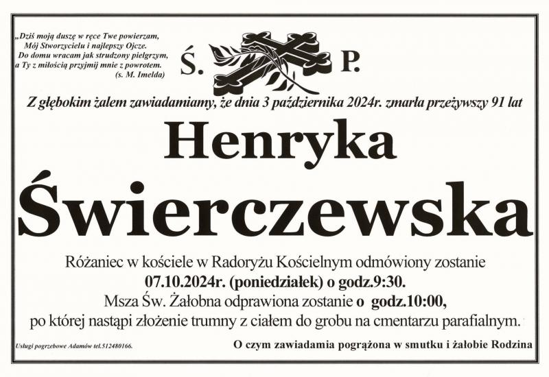 Henryka Świerczewska