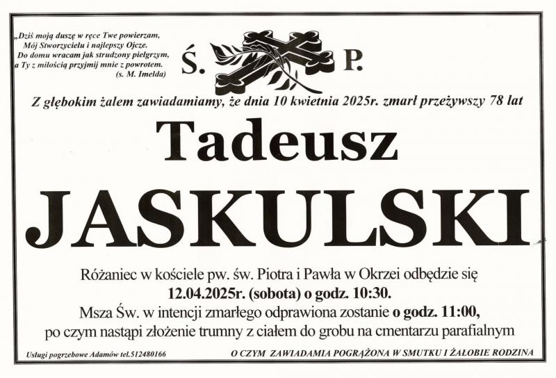 Tadeusz Jaskulski