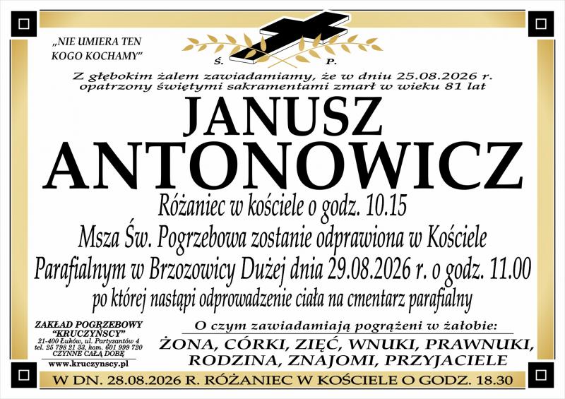 Janusz Antonowicz