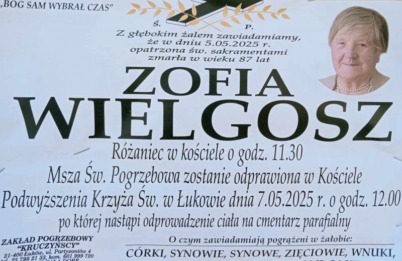 Zofia Wielgosz